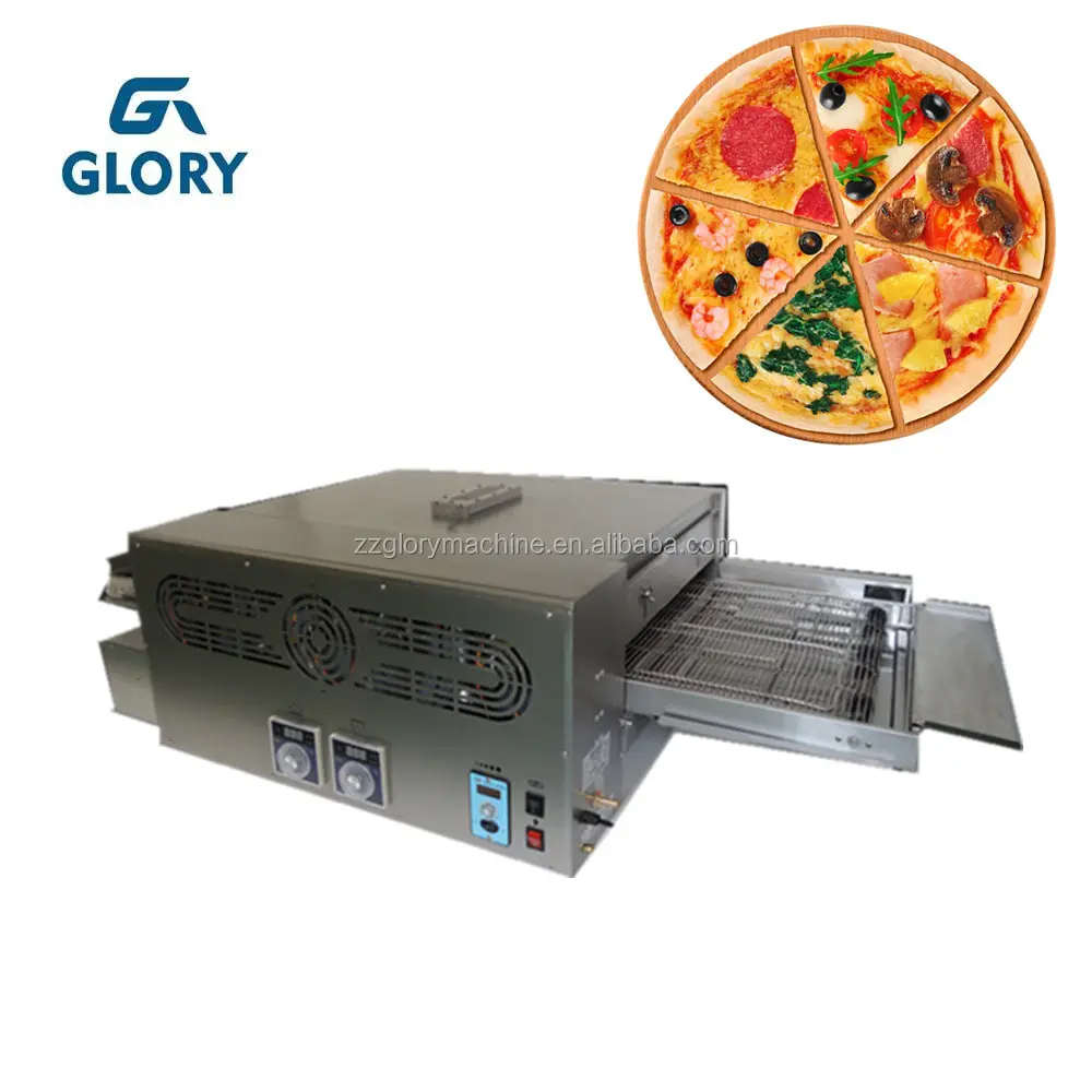 Equipo de cocina de Gas de Pizza eléctrica horno transportador de Ebay de transportador de horno de Pizza