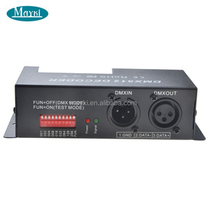 Decodificador LED DMX512, 36CH, 24 canales, 30 canales, 12 canales, 4 canales, 3 canales, RGBW, 4 canales, controlador Dmx - Product Image 2