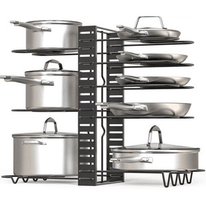 Üretici satış ağır DIY ayarlanabilir 14 / 8 / <span class=keywords><strong>5</strong></span> katlı uzatın stil üreticisi satış mutfak saksı rafı