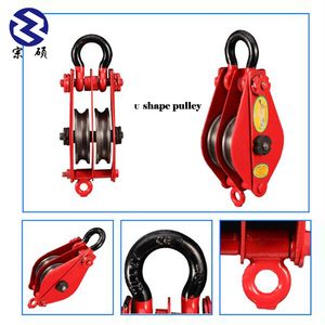 Polea de alambre de doble rueda para el hogar, bloque de extracción de cuerda de alambre, resistente, gran oferta - Product Image 6