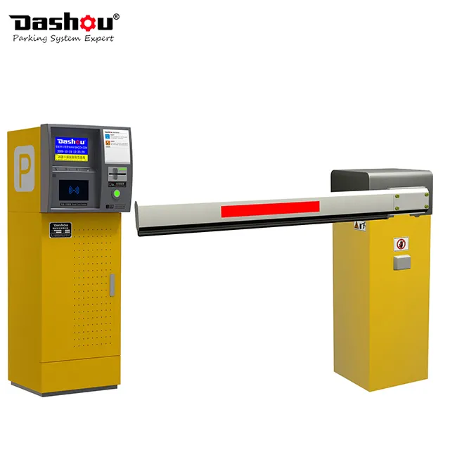 Top Quality Automatic Car Park Barrier System with Ticket Dispenser