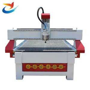 Máquina enrutadora CNC automática 1325, herramienta ATC de husillo único de madera, alimentación de Motor de 5KW, sistema de Control Servo DSP, superficie de mesa de vacío - Product Image 1