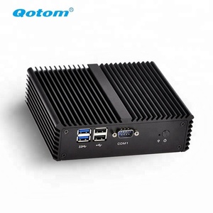 Qotom Q30451P con 4 COM, 2 Ethernet LAN X86 Win 10 Mini PC Core 2,6 GHz Hardware de escritorio MINI computadora - Product Image 3