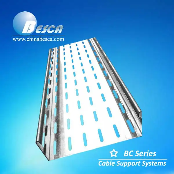 Besca Cable BridgeケーブルトレイHDG亜鉛メッキ (UL、cUL、SGS、IEC、CE、ISO)