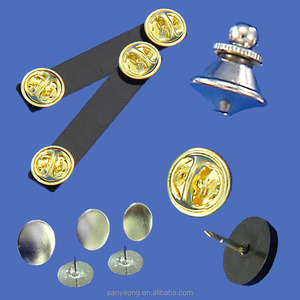 Badgeバーピン蝶クラッチラペルピン - Product Image 1