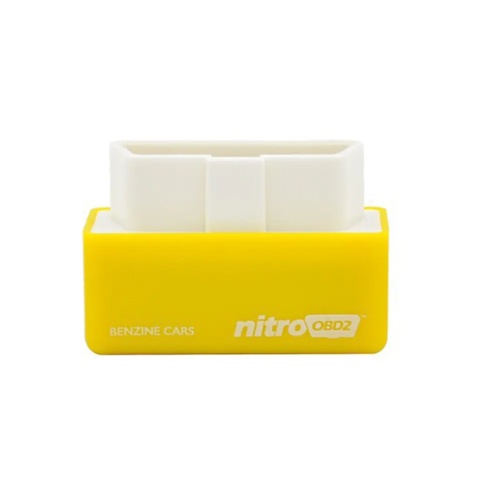 NitroOBD2 interfaz más potencia/más par de torsión macho y conducir Nitro OBD para bencina coches OBD ii Chip de caja de alto rendimiento