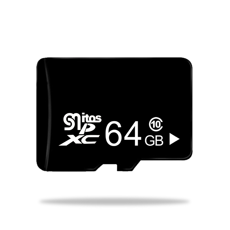 64GB C10 U1(Read 60MB/s, Write 20MB/s)