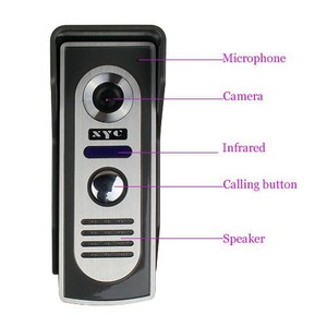 Sistema de intercomunicación con timbre para puerta y vídeo, manos libres, 7'tft-LCD, visión nocturna, con cable a color - Product Image 5