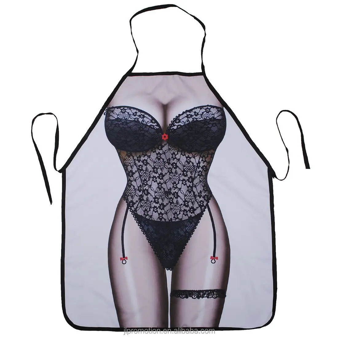 atteggiamento sexy lady novità divertente lingerie di pizzo tessuto grembiule grembiule da cucina grembiule di promozione