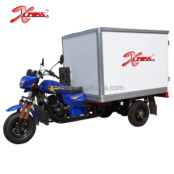 Water Coved 200CC Motor Kargo Sepeda Roda Tiga Sepeda Motor Roda Tiga untuk Dijual Xcargo200A