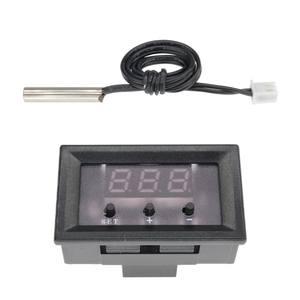 W1209WK Digital LED controlador de temperatura termostato inteligente Sensor de temperatura Junta Módulo 12V DC + impermeable Sensor NTC - Product Image 2