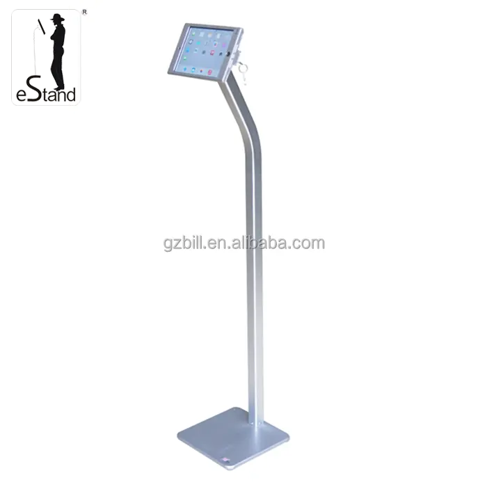 EStand BR23020หมุนแท็บเล็ตฟรีชั้น Stander Kiosk กับกรณีล็อคสำหรับมินิ Ipad