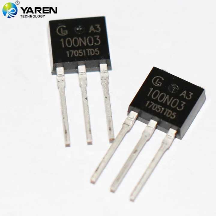 100 N03 TO-25130V 100A SMD N-Kanal Mosfet Schalter Transistor