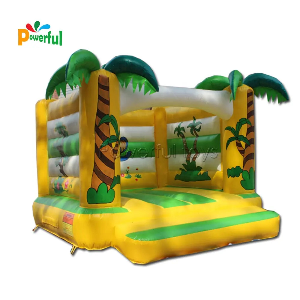 Commercial grade inflatable bounce house used inflatable bouncy castle for rental