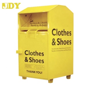#1004 Large <strong>Garbage</strong> Bin <strong>Container</strong> Types of Environmental Sanitation Steel Used Clothes Storage Recycling Standing Structure