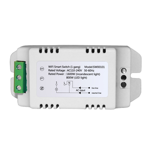 智能家居自动化系统 Wifi 无线遥控 1 组 2 路灯开关 - Product Image 1