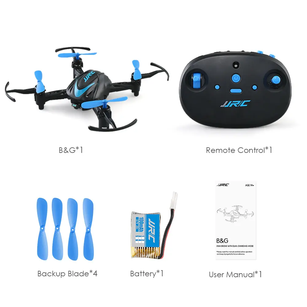 A buon mercato buona JJRC H48 Nano droni 2.4 GHz 4CH 6 Assi Gyro RC Quadcopter telecomando Carica Elicottero VS H36 Bambini giocattoli