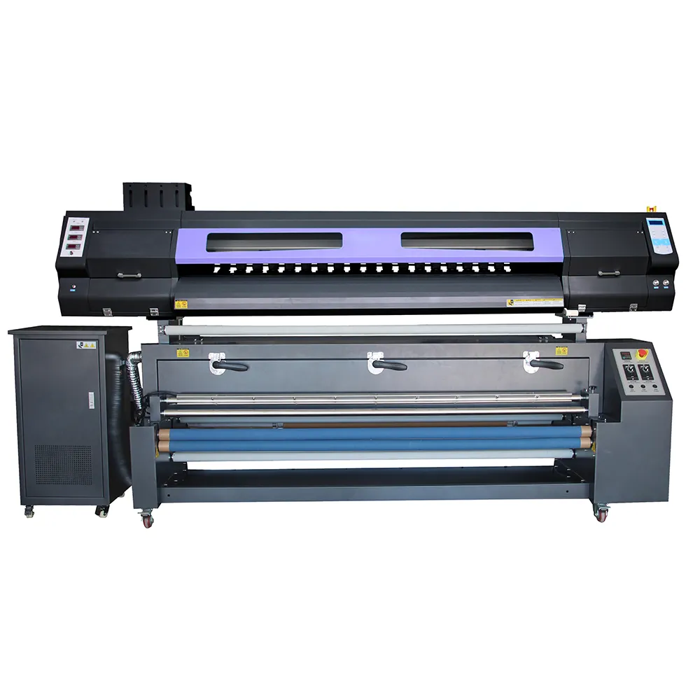 Impresora textil de sublimación Industrial, rollo a rollo de alta calidad, 1,8 m, buen precio
