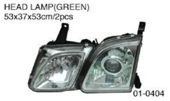 Koplamp voor toyota lexus 470/japan-professioneel-efficiënt-concurrerend koplamp/auto lichaamsdelen kit