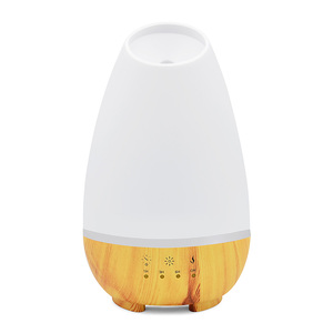 Eco Friendly Wood Base <strong>Ultrasonic</strong> Aromatherapy Nebulizer <strong>Diffuser</strong>, Spa Mist <strong>Diffuser</strong> <strong>with</strong> <strong>Timer</strong> and Light - Product Image 1