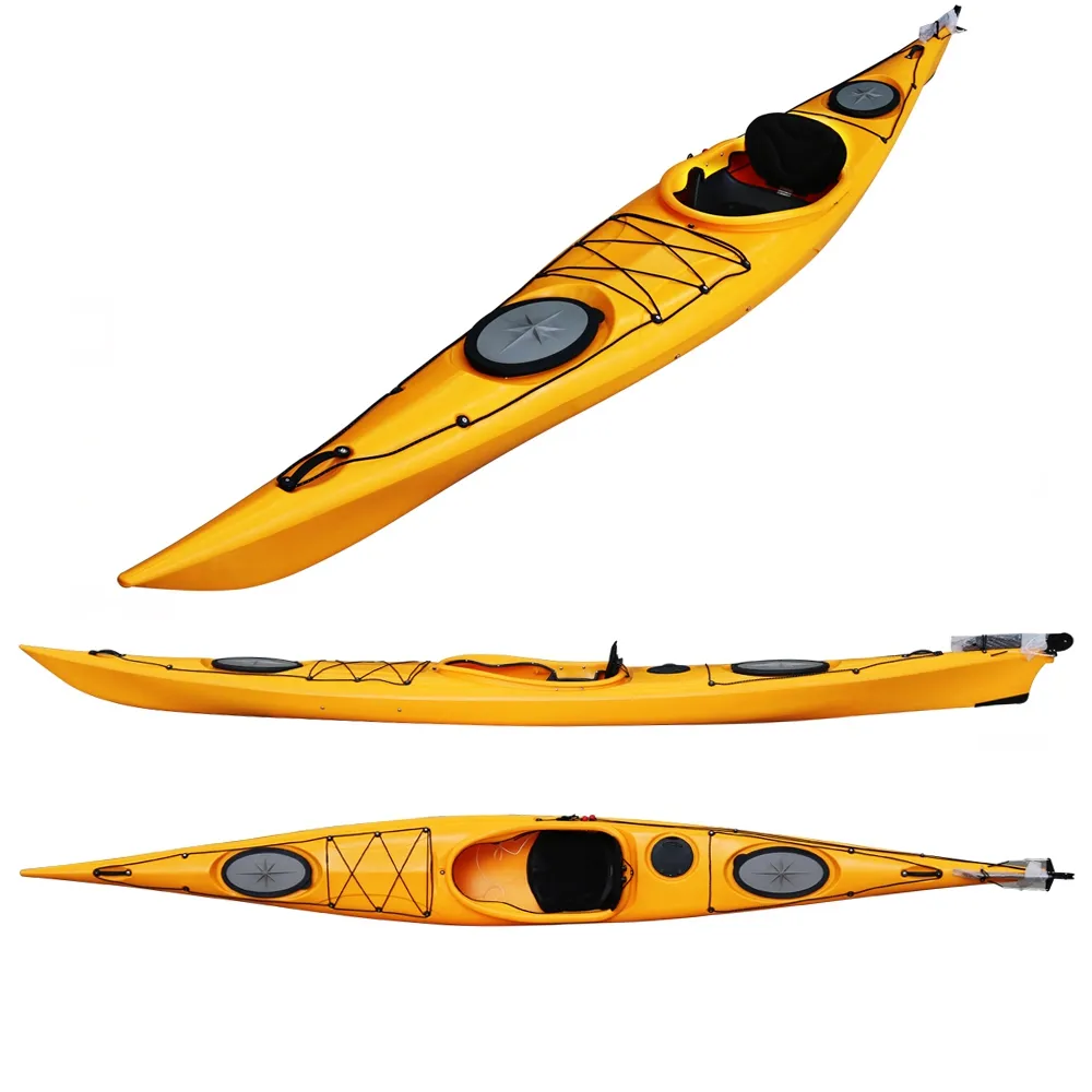 Vicking Thuyền Kayak Nhựa 15.7 Feet Ngồi Trên Biển Đại Dương Kayak Đại Dương