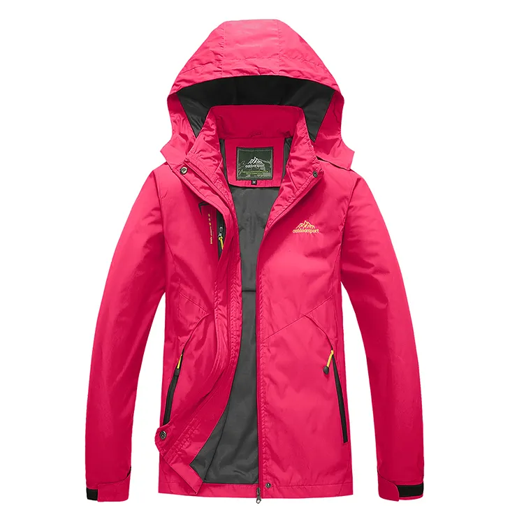 Veste de randonnée sport pour femmes, veste coupe-vent d'extérieur, printemps et automne,