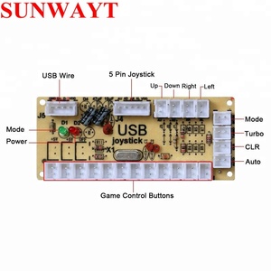 Hot Sale <strong>Raspberry</strong> <strong>Pi</strong> Game <strong>Controller</strong> DIY Zero Delay <strong>Arcade</strong> <strong>USB</strong> Encoder PC for MAME <strong>USB</strong> Fighter Joystick <strong>Controller</strong> for PC - Product Image 4
