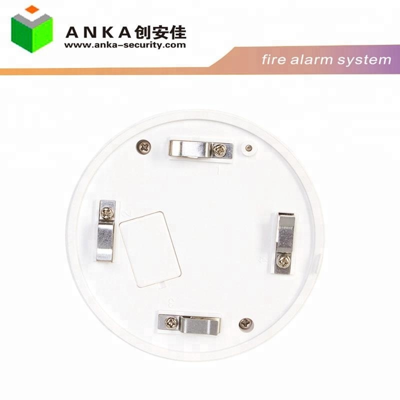 Intelligent home security alarm system indicator LED smoke detection alarm 4 wire 2 wire Smoke detector special fire products