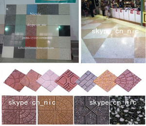 Tùy chỉnh chất lượng cao thủy lực Báo Chí lối đi gạch ướt đúc tường nề terrazzo Máy làm - Product Image 3