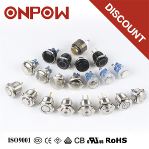 ONPOW Factory Outlet <span class=keywords><strong>multi</strong></span> funzione <span class=keywords><strong>push</strong></span> <span class=keywords><strong>button</strong></span> <span class=keywords><strong>switch</strong></span> in 10 posizione