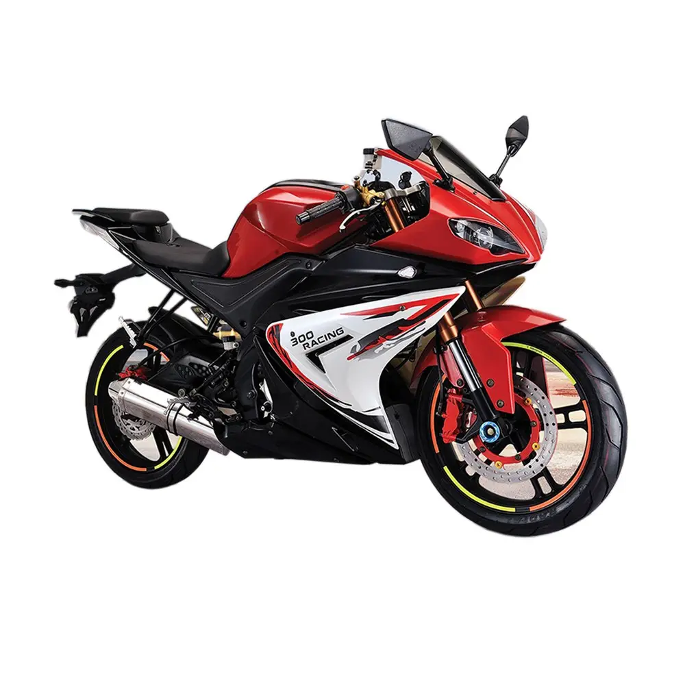 Nuevo estilo de deporte de mejor vendedor 300cc 4 tiempos de la motocicleta de carreras 250cc de motocicleta china