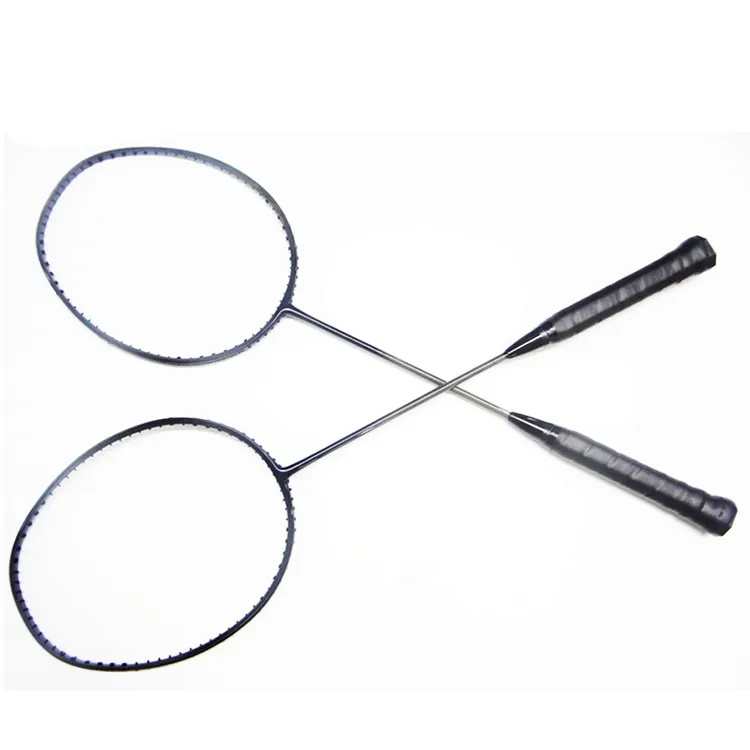 Gute Qualität leichter Badminton schläger/Schläger aus Kohle faser