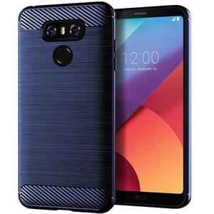适用于LG G6 plus的碳纤维防震软TPU后盖手机套