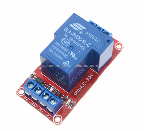 5 V 30A dos aislamiento módulo de relé alto/bajo nivel gatillo 5 V 30A de 1 canal módulo de relé + electrónicos con Opsitive Placa de Sensor - Product Image 2