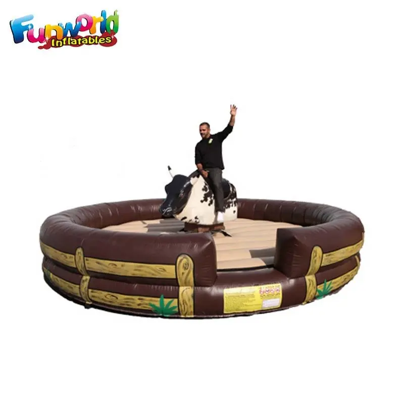 Hot sale inflatable mechanical bull rodeo penis mechanical bull for sport event