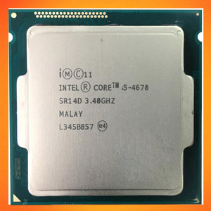 <strong>Intel</strong> <strong>Core</strong> I5 4670 Quad <strong>Core</strong> 3.4 GHz Socket LGA1150 <strong>CPU</strong> <strong>Processor</strong> SR14D - Product Image 2