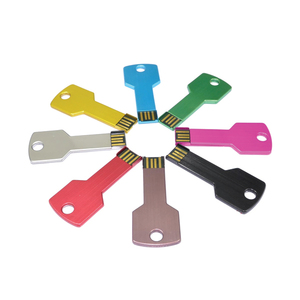 Gitra密钥u盘8GB至128GB容量金属企业礼品，带2.0接口密钥形状 - Product Image 2
