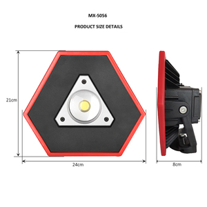 30W alüminyum şarj edilebilir acil muayene lambası LED projektör - Product Image 4