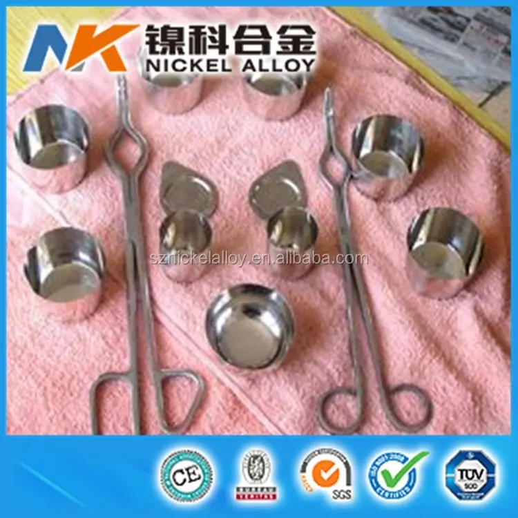 high quality laboratory platinum crucible tongs and platinum crucible