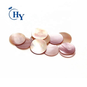 Wholesale Price 10mm,15mm,20mm Custom Mother of Pearl Round pink <strong>Shell</strong> for Jewelry Making - Product Image 2