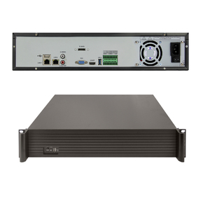2U 9HDD 64CH H.265 P2P protokolü 2 1000M NVR 4K destek E-SATA gelen bant genişliği <span class=keywords><strong>CMS</strong></span> 4K akıllı IVR NVR