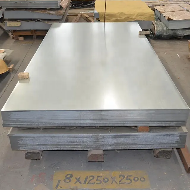 Nanxiang Steel dx51d z275 tôle d'acier galvanisé ms plaques 5mm plaques de bobine d'acier froid tôle de fer 0.5mm