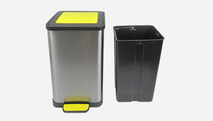 Home ราคาถูกรหัสสีสแตนเลสในร่มขยะถังขยะ recycle bin - Product Image 6
