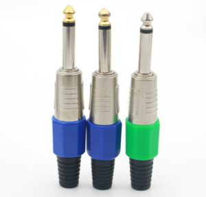 6.35mm <strong>Connector</strong> <strong>Audio</strong> Plug Jack 6.5 Amplifier Microphone Plug 1/4&quot; Male Plug to RCA Female Jack <strong>Connector</strong> - Product Image 3