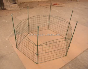 Taşınabilir <span class=keywords><strong>pvc</strong></span> kaplı gölet bahçe gölet için çit çit