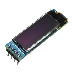 0,91 Zoll 128 × 32 IIC I2C blaues OLED-LCD-Display DIY oled-Modul für Arduino-Projekt