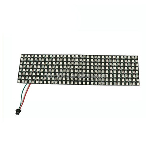 Flexible 8x32 Pixel RGB LED Matrix ws2812b apa102