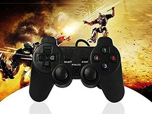 חם מוכר מחשב <span class=keywords><strong>USB</strong></span> רטט כפול gamepad ג 'ויסטיק עבור win7/win8/win10
