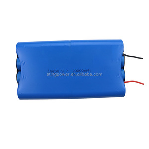 定制7.4V 11.1V 14.8v锂离子电池组3.7V 8000mah-12000mah可充电锂离子产品 - Product Image 2