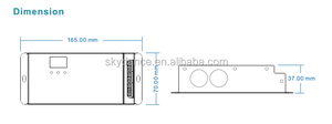 Skydance D4-XE 4 Canale Tensione Costante DMX512 RDM Decoder dmx controller - Product Image 4